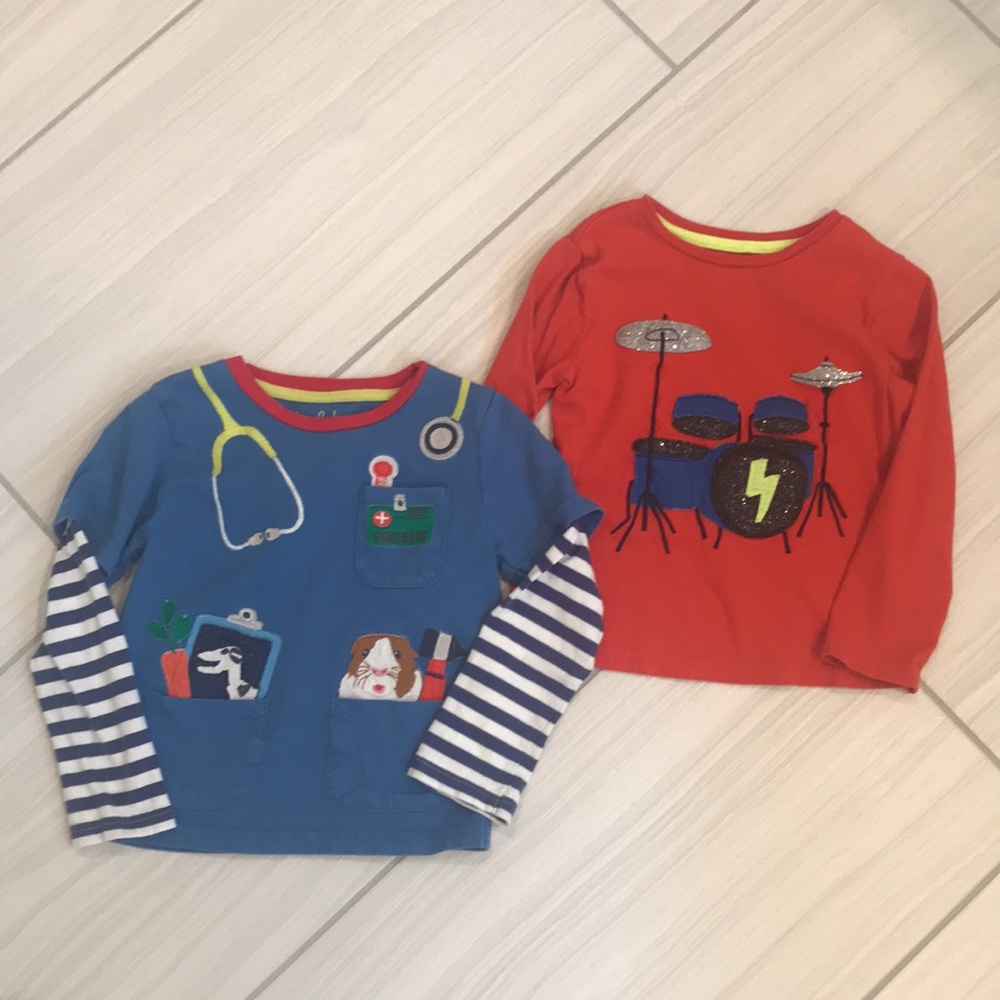 Mini Boden long sleeved shorts 3-4T